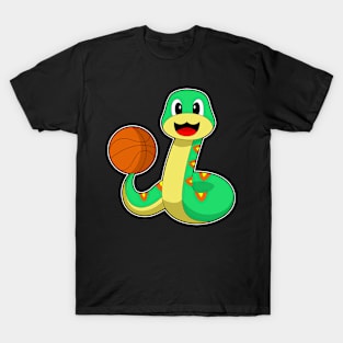 Snake Basketball player Basketball T-Shirt